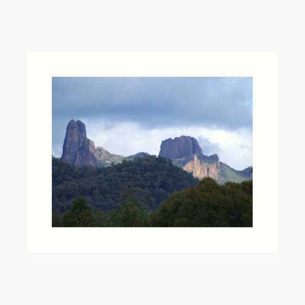 Item preview, Warrumbungles Mountains designed and sold by pedroski.