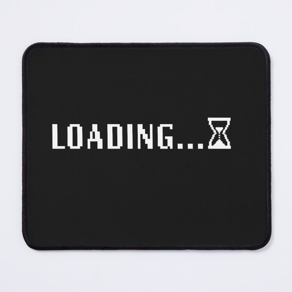 Item preview, Loading pixelated text with hourglass designed and sold by Code  Monkeys.