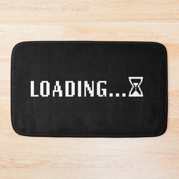 Item preview, Loading pixelated text with hourglass designed and sold by Code  Monkeys.