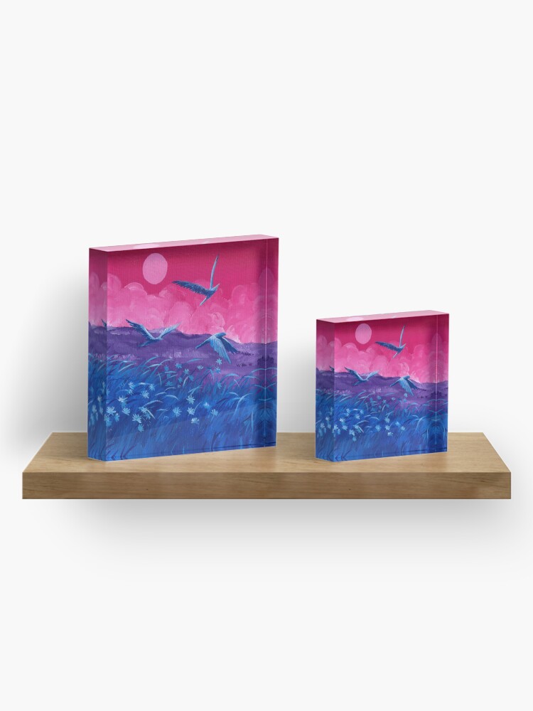 Alternate view of They Fly Free 2022 Acrylic Block