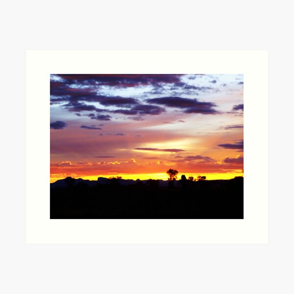 Item preview, Warrumbungles Sunrise designed and sold by pedroski.