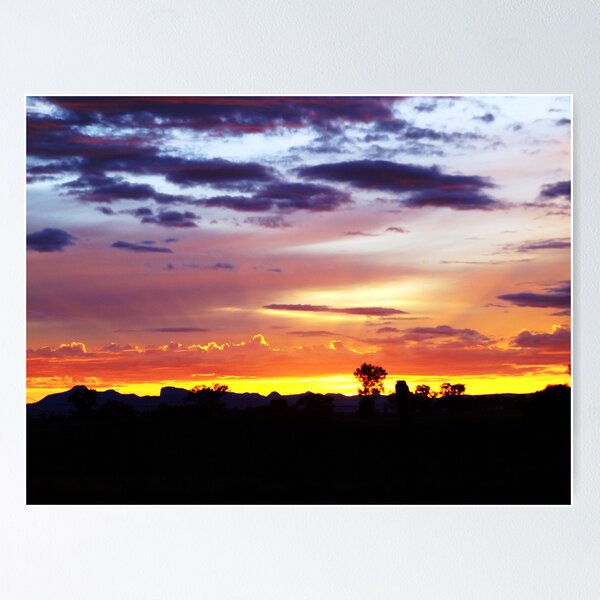 Item preview, Warrumbungles Sunrise designed and sold by pedroski.
