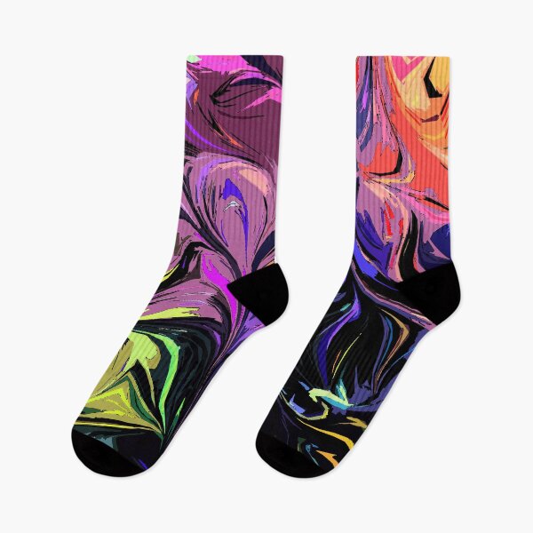 Item preview, Digital Illustration Colorful Abstract Psychedelic Pattern designed and sold by ShopieHome.