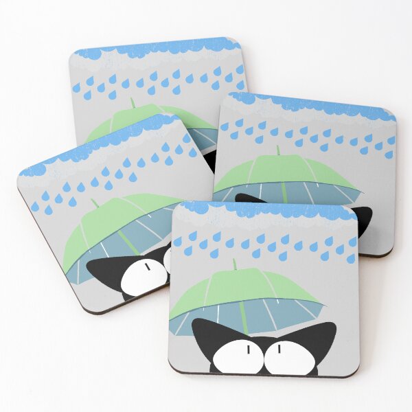 Item preview, Cat in the rain designed and sold by T-ShirtIn85.