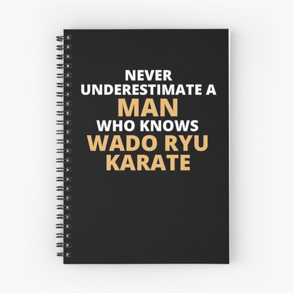 Item preview, Never Underestimate A Woman Who Knows Wado Ryu Karate designed and sold by clickmostro.
