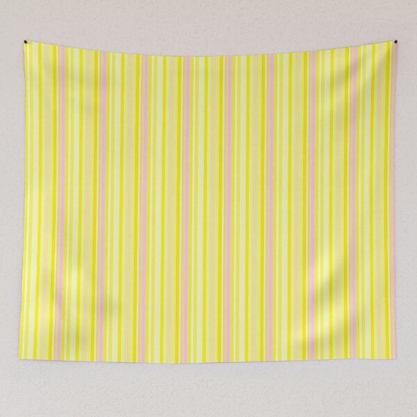 Item preview, Yellow pink striped designed and sold by lausn.