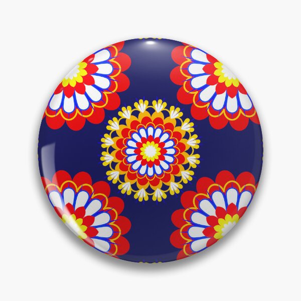 Item preview, Flower, multicolored flowers on a dark background designed and sold by Chamaiporn Pangtorn.