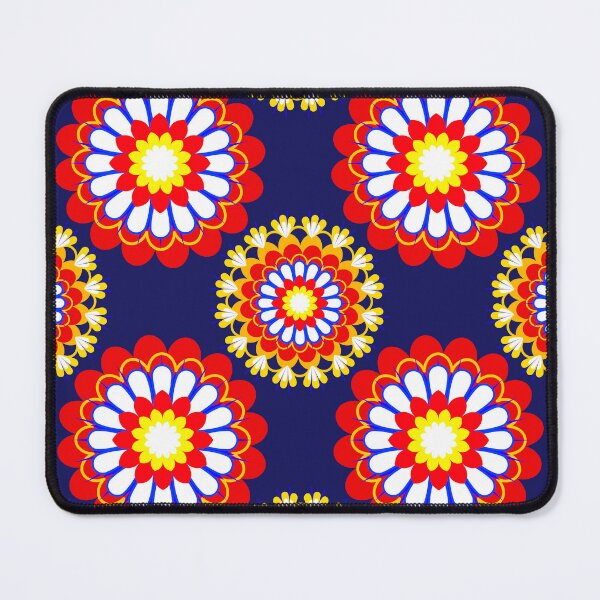 Item preview, Flower, multicolored flowers on a dark background designed and sold by Chamaiporn Pangtorn.