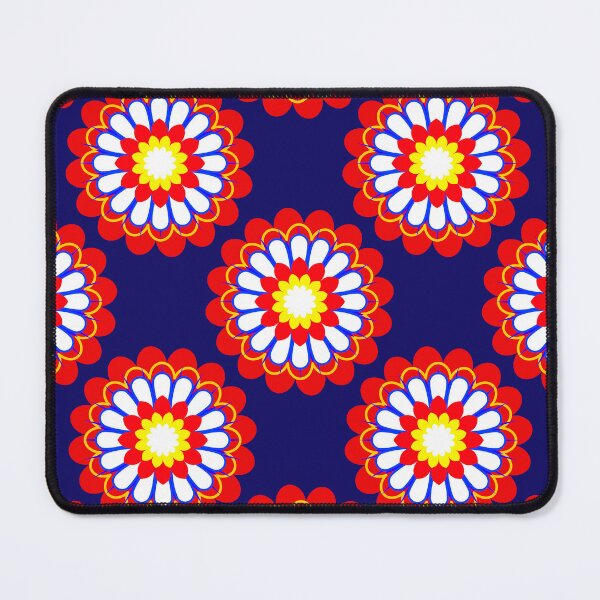 Item preview, Flower, multicolored flowers on a dark background designed and sold by Chamaiporn Pangtorn.