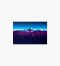 Firewatch Nighttime Art Design - 4k Art Board