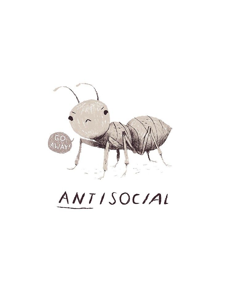 Thumbnail 5 of 5, Graphic T-Shirt, ant-isocial designed and sold by louros.