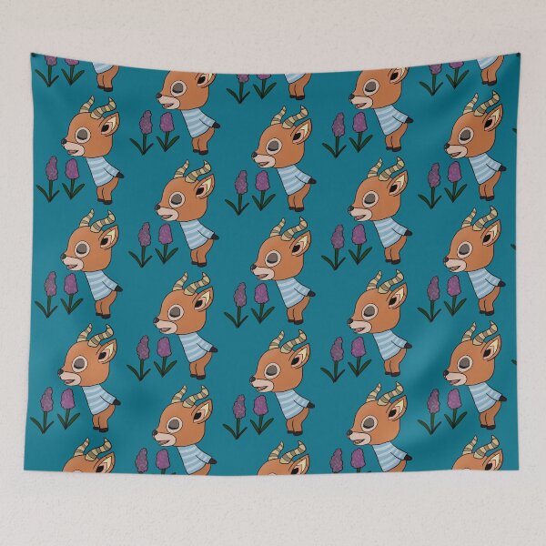 Item preview, beau sniffing flowers   designed and sold by crossingStore.