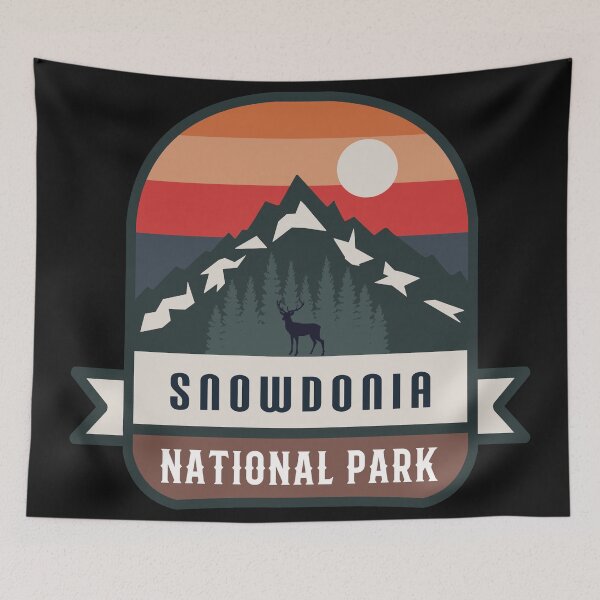 Item preview, Snowdonia National Park designed and sold by Road-tees.
