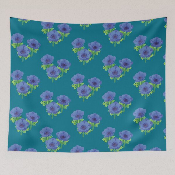 Item preview, Blue Windflower   designed and sold by crossingStore.