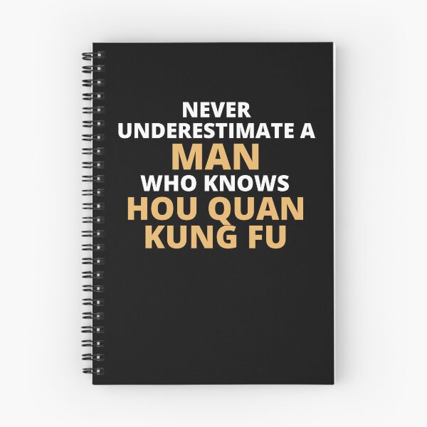Item preview, Never Underestimate A Woman Who Knows Hou Quan Kung Fu designed and sold by clickmostro.