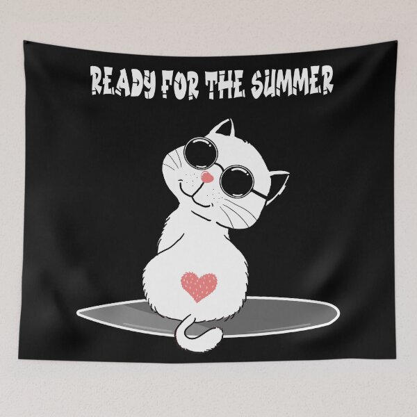 Item preview, Cat ready for summer designed and sold by Astralia.