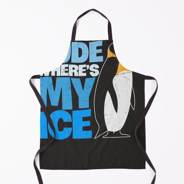 Item preview, 17.Dude Where's My Ice Funny Cute Penguin designed and sold by DouglasSchroe.