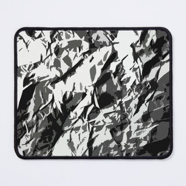 Item preview, Digital Organic Abstract Camouflage Pattern in Grey designed and sold by ShopieHome.
