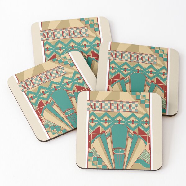 Item preview, Art Deco Retro Fashion geometric design  - so long as well all do it together Limited Richt Numbered Sash edition  designed and sold by SpArtk.