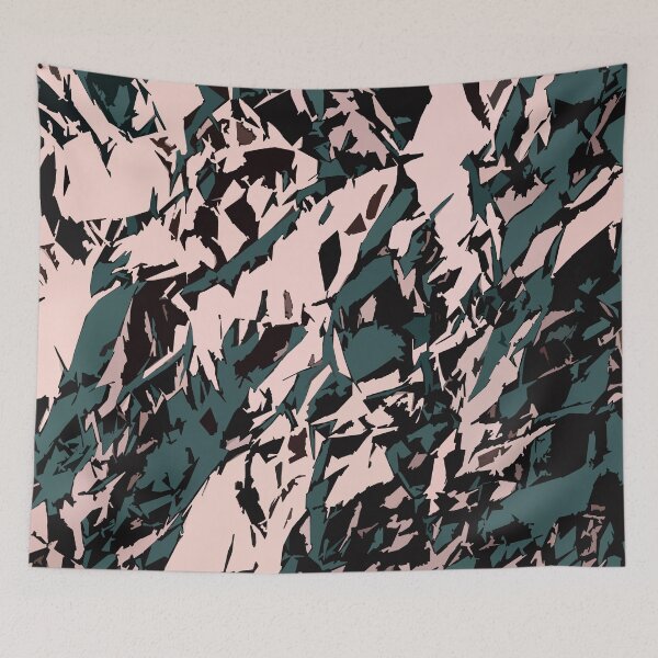 Item preview, Digital Organic Abstract Camouflage Pattern in Pink designed and sold by ShopieHome.