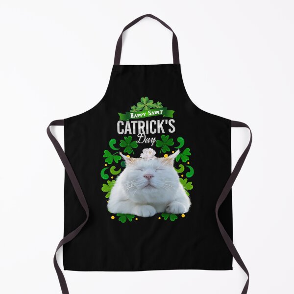 Item preview, St Patrick's Day Irish Saint Patrick's Shamrock Sleepy Cat designed and sold by Barnissim.