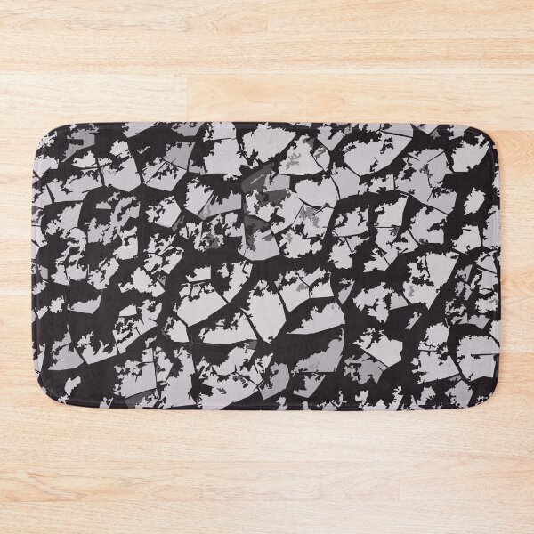 Item preview, Digital Organic Camouflage Pattern in Grey Black designed and sold by ShopieHome.