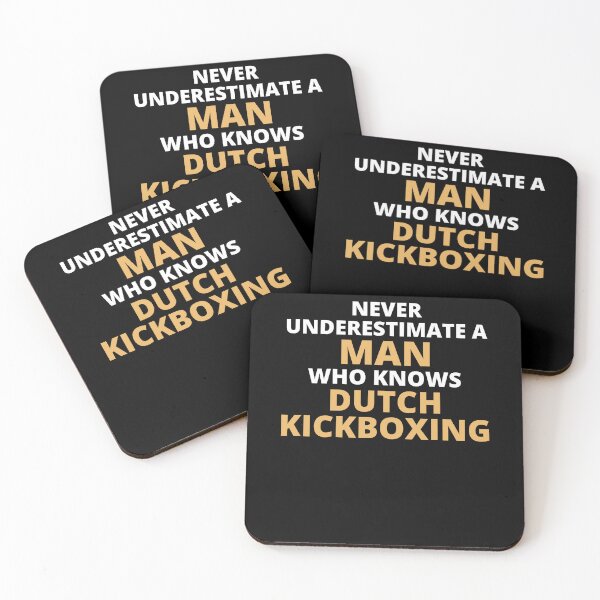 Item preview, Never Underestimate A Woman Who Knows Dutch Kickboxing designed and sold by clickmostro.
