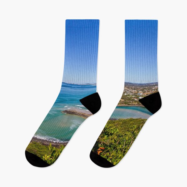 Item preview, View from Burleigh Heads National Park  on a sunny summer's day designed and sold by Kevin Hellon.