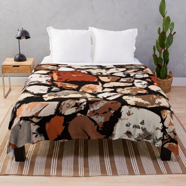 Item preview, Colorful Organic Digital Stone Camouflage Pattern designed and sold by ShopieHome.