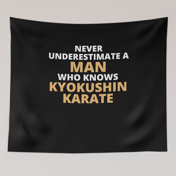 Item preview, Never Underestimate A Woman Who Knows Kyokushin Karate designed and sold by clickmostro.