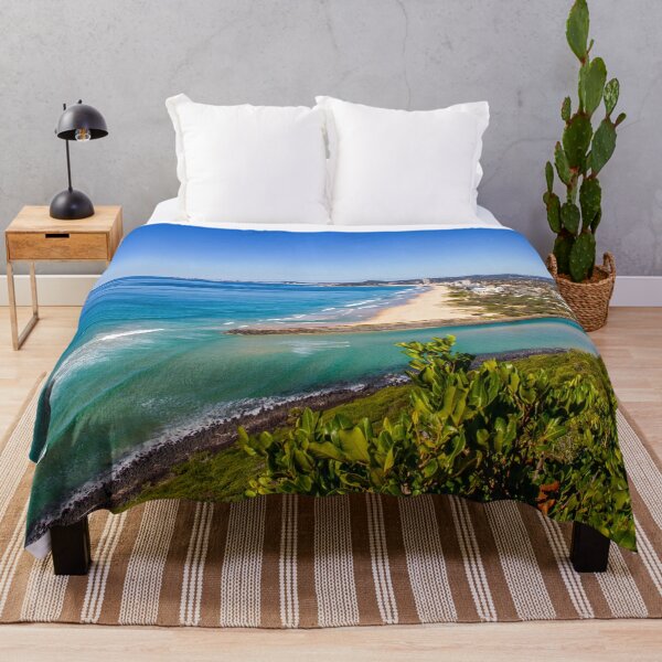 Item preview, View from Burleigh Heads National Park on a sunny summer's day designed and sold by Kevin Hellon.