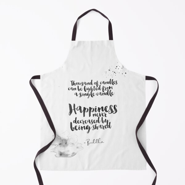 Item preview, Happiness Never Decreased by Being Shared - Buddha Quotes About Happiness designed and sold by Buddhaport.
