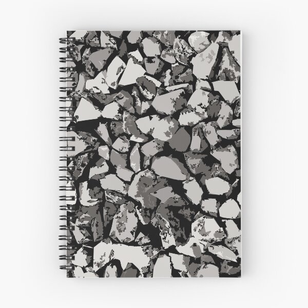 Item preview, Digital Organic Stone Camo Pattern in Grey designed and sold by ShopieHome.