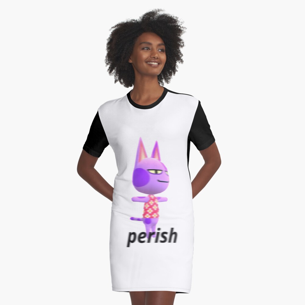 Vista previa del artículo con la obra «Vestido camiseta», diseñado y vendido por crossingStore.