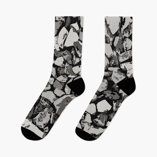 Item preview, Digital Organic Stone Camo Pattern in Grey designed and sold by ShopieHome.
