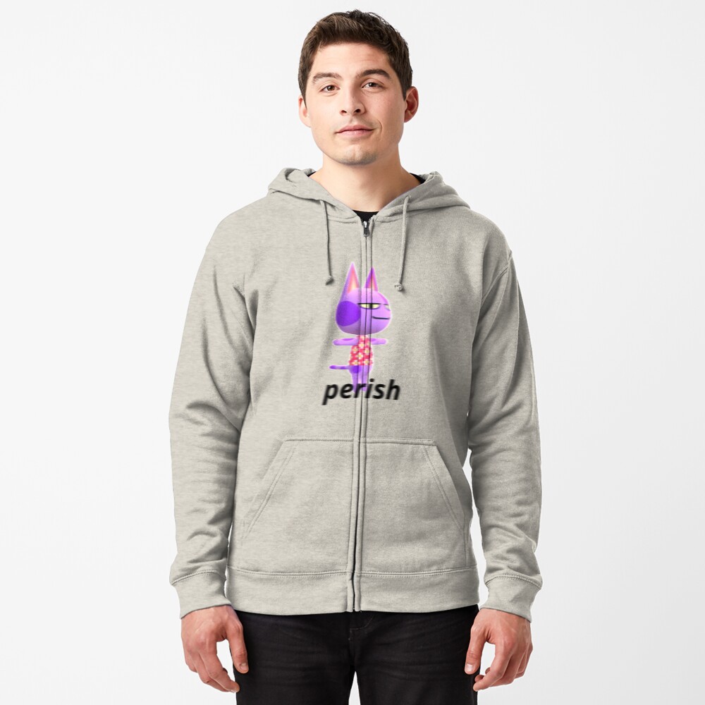 Vista previa del artículo con la obra «Sudadera con capucha y cremallera», diseñado y vendido por crossingStore.