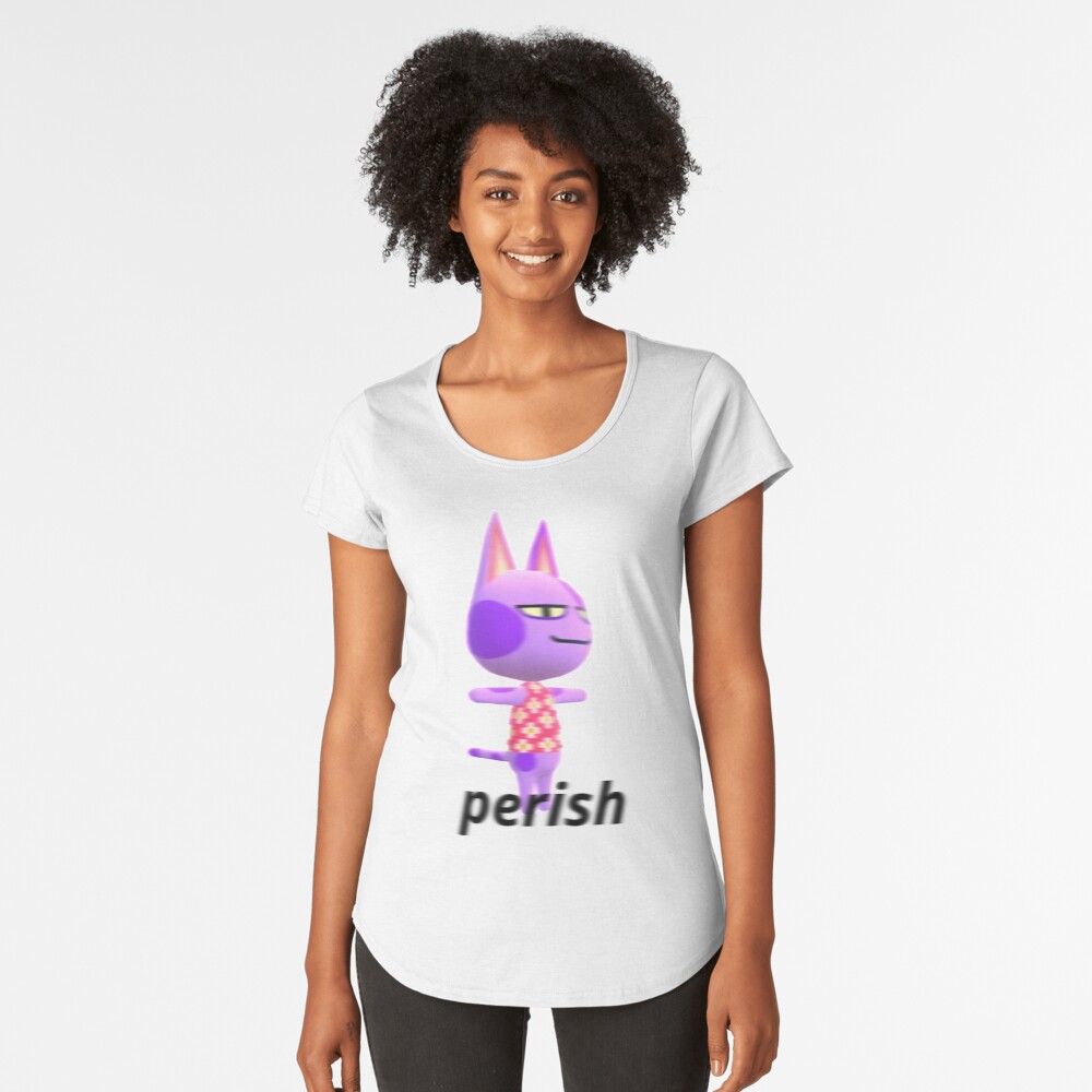Vista previa del artículo con la obra «Camiseta premium de cuello ancho», diseñado y vendido por crossingStore.