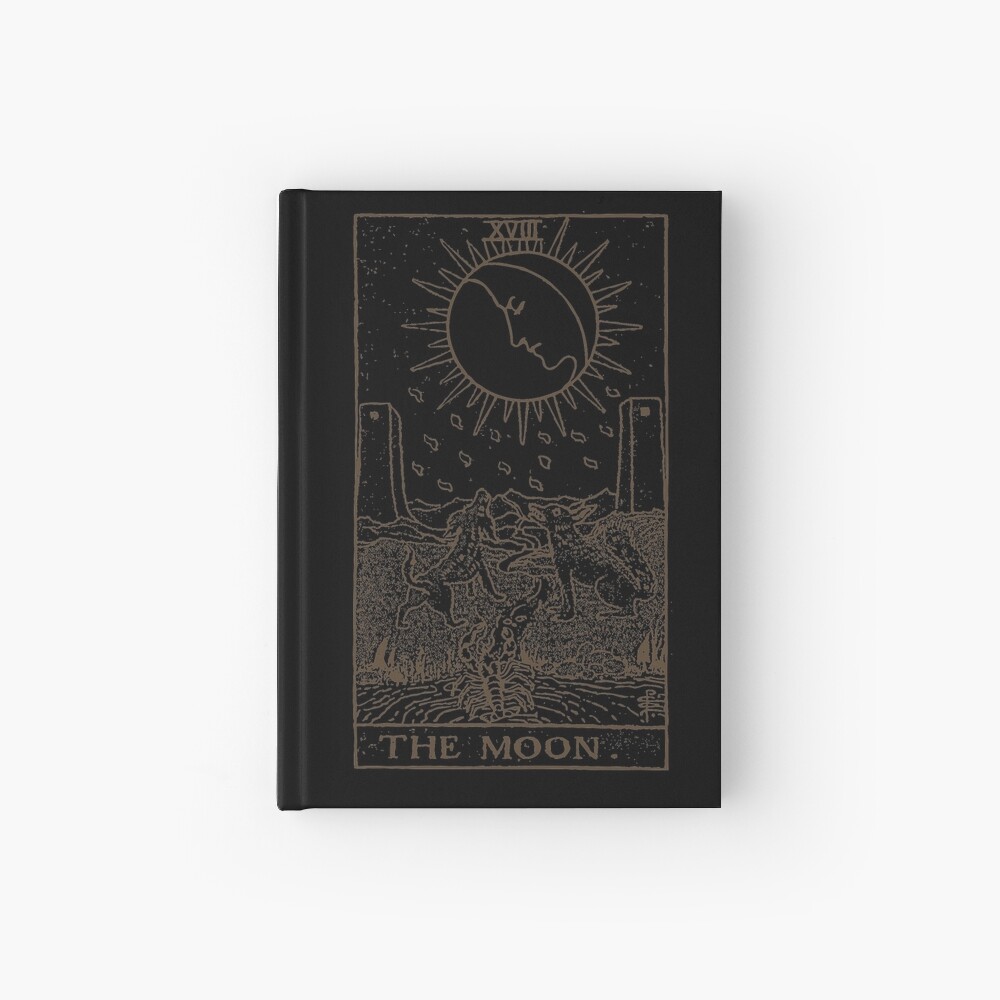 The Moon Tarot Hardcover Journal