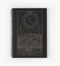 The Moon Tarot Spiral Notebook