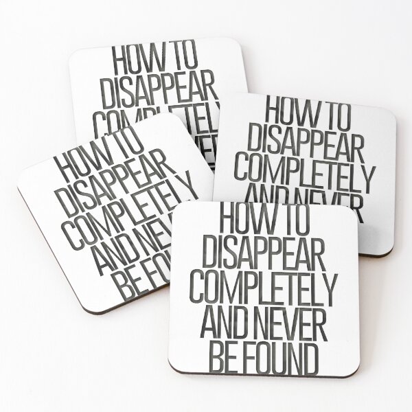 Item preview, How to disappear completely and never be found  designed and sold by TauqeerArts.