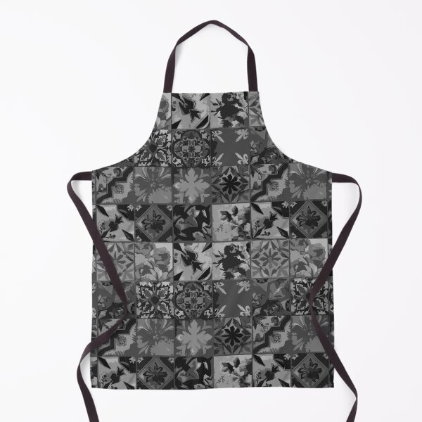 Item preview, Digital Design Mosaic Art Patterns in Grey designed and sold by ShopieHome.