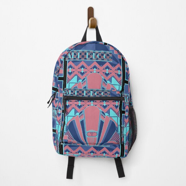 Item preview, Art Deco Retro Fashion geometric design - Pink and Purple designed and sold by SpArtk.
