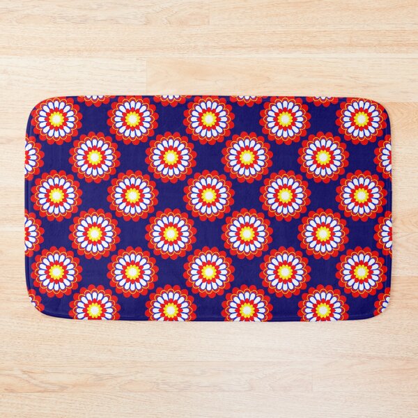 Item preview, Flower, multicolored flowers on a dark background designed and sold by Chamaiporn Pangtorn.
