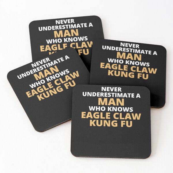 Item preview, Never Underestimate A Woman Who Knows Eagle Claw Kung Fu designed and sold by clickmostro.