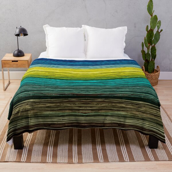 Item preview, Colorful Horizontal Wooden Texture Stripes Patterns designed and sold by ShopieHome.