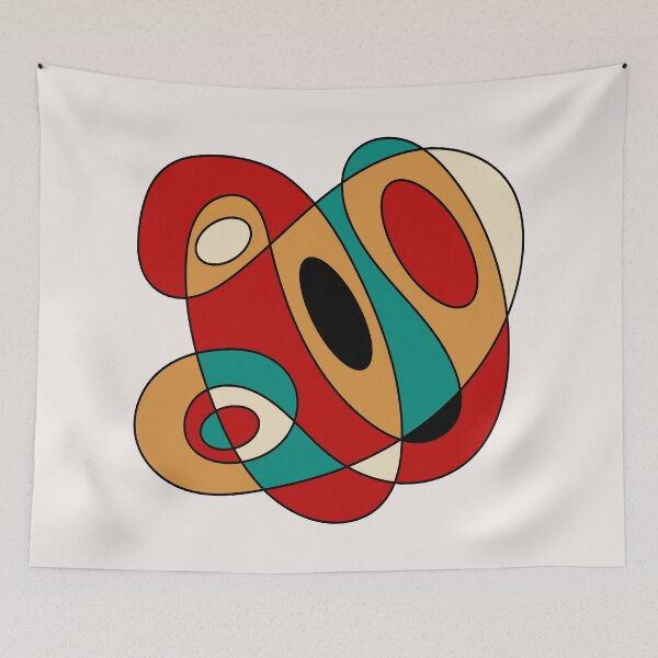 Item preview, Surreal Amoeba #8 (Miro Inspired) designed and sold by Texterns.