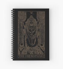 The Hierophant Spiral Notebook