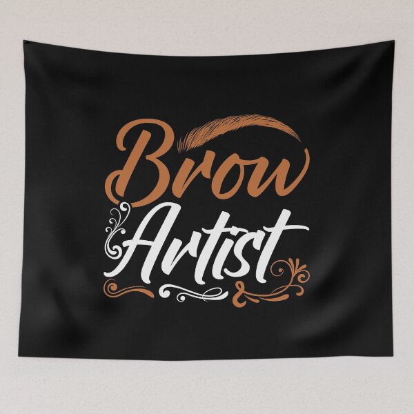 Item preview, Beauty Eyebrow Artist Cosmetologist Makeup Brow Artist designed and sold by bestshirtdesign.