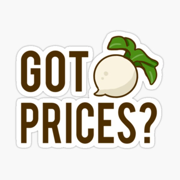got turnip prices Sticker