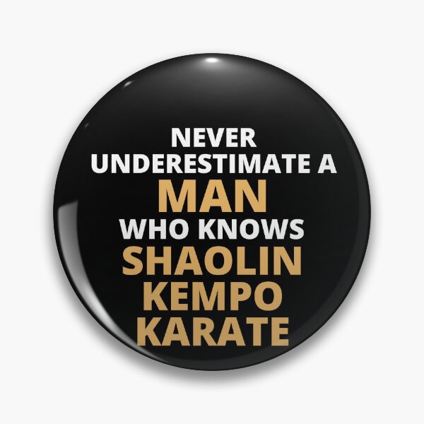 Item preview, Never Underestimate A Woman Who Knows Shaolin Kempo Karate designed and sold by clickmostro.
